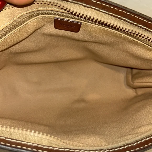 Vintage Celine Macadam zip Clutch - Picture 11 of 16